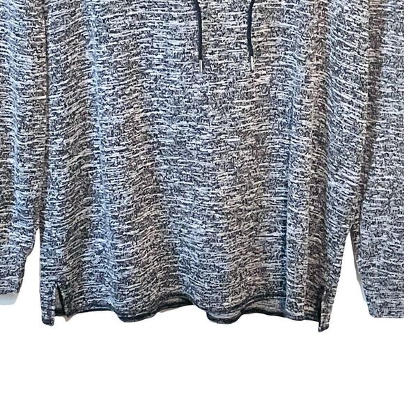 Aritzia Wilfred Grey & White Hoodie Sweater Long Sleeve Size Small - Picture 5 of 9